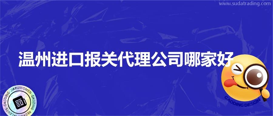 溫州進口報關(guān)代理公司哪家好?不如選擇19年經(jīng)驗的公司看看